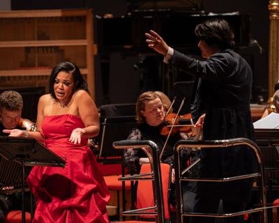 Kazuki conducts Harmonium review – John Adams’ wild ride centres an elegant showcase of US composers