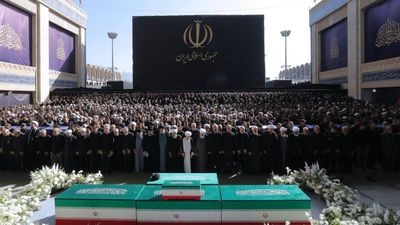 Iran's new Supreme Leader Mojtaba Khamenei absent from mass funeral for father