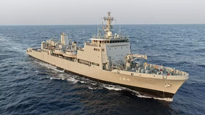 INS Sanshodhak joins Southern Naval Command in Kochi