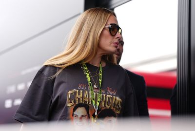 Adele sports Lando Norris T-shirt at British Grand Prix in Silverstone
