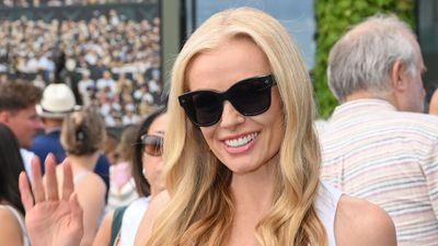Forget black, this summer is all about the little white dress, and Katherine Jenkins just wore a new Wimbledon favourite