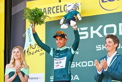 The battle for the Tour de France points competition starts on unfamiliar shoulders as Egan Bernal claims the race's first green jersey