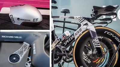 Thinner tyres, massive chainrings, special-edition paint and 3D-printing galore: All the TT and road bike tech from the Tour de France Grand Depart