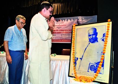 Remembering Dr Syama Prasad Mookerjee and his ideal of an indivisible India