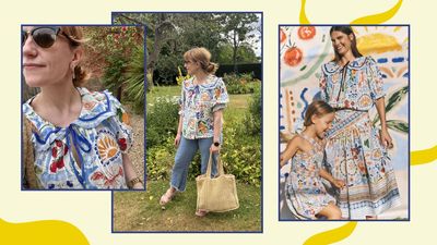 Postcard prints are all over the high street, and this breathable Monsoon blouse is my favourite way to tick-off the cheerful trend