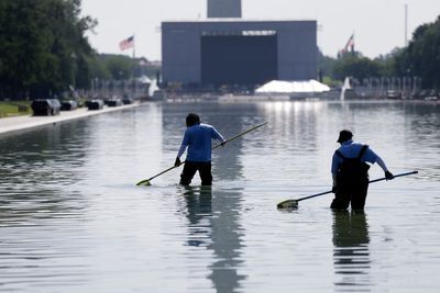 Trump aide refutes claims over Reflecting Pool algae