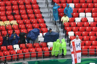 Thunderstorms arrive in Mexico City before England World Cup match