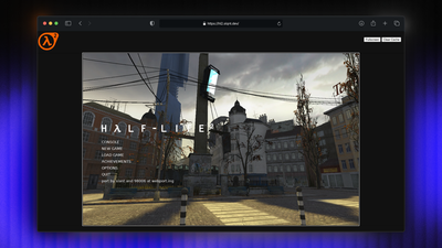 You can now play Half-Life 2 right inside your browser at over 100 FPS with save states & console support — Ingenious port recreates the entire game campaign using WebGL 2