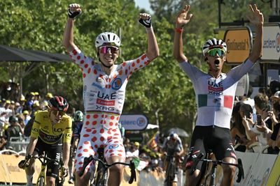 Tour de France: Isaac del Toro, Tadej Pogačar power to UAE Team Emirates 1-2 on stage 2