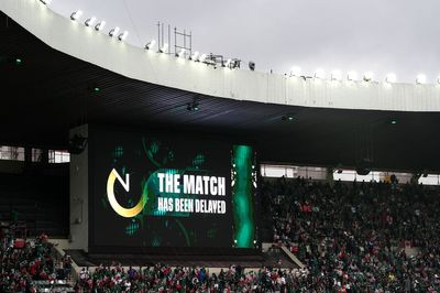 England fans vow to wait ‘as long as it takes’ after Mexico game delay