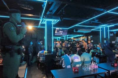 Two illegal pubs raided in Bangkok