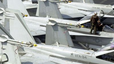 US Navy is flight-testing 3D printed fighter jet parts that cut repair times in half — forward-deployed 3D printers generate composite parts, flight testing to begin on operational F/A-18 Super Hornets