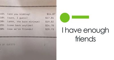 93 Ridiculous Tipping Stories That Left Customers Absolutely Fuming (New Pics)