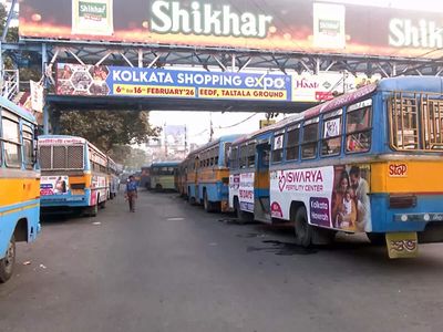 From red to blue to saffron: How Kolkata's buses have become political canvases