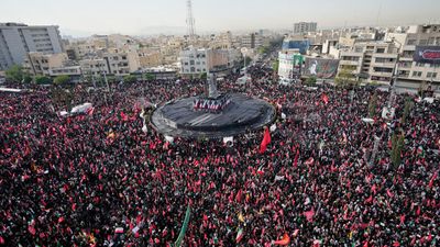 Khamenei funeral procession draws massive crowds of mourners to Tehran's streets