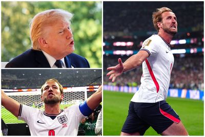 Donald Trump showers praise on England captain Harry Kane after electrifying win over Mexico