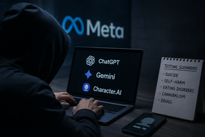 Meta Secretly Paid Workers to Pose as Teenagers to Target Rival AI With Cannibalism and Self-Harm Prompts