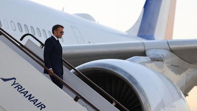 Macron lands in Syria in first post-Assad visit by Western head of state