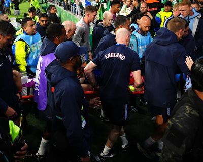 Jordan Henderson out of World Cup with broken wrist sustained in post-match celebrations
