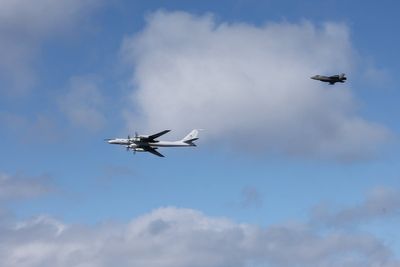 British fighter jets head off Russian aircraft near Royal Navy carrier