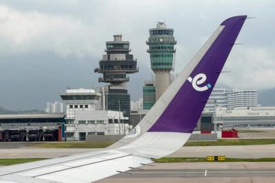 At least 5 injured in crash between bus and luggage trailer at Hong Kong airport