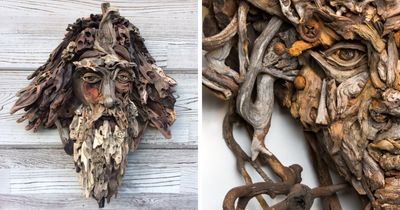 27 Extraordinary Sculptures By This Artist Created From Wood Collected Across Forests, Rivers, Beaches, And Mountains
