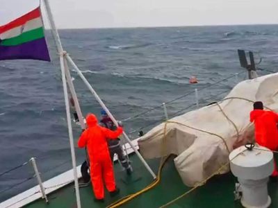 Ship stranded off Manori coast in north Mumbai amid heavy rains; Coast Guard alerted, say cops
