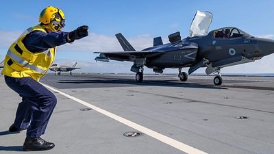 UK fighter jets intercept Russian plane near aircraft carrier over Norwegian Sea