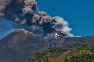 Mount Etna eruption causes chaos as Ryanair, easyJet and British Airways flights cancelled