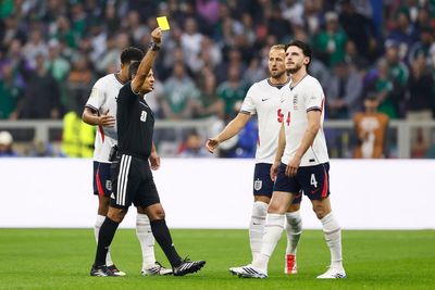 Five England stars at risk of World Cup ban after Mexico battle