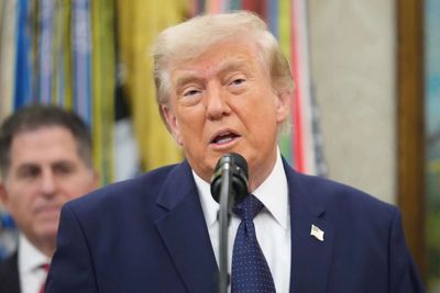 Trump rings Wall Street's opening bells as he ties his presidency to stock market gains