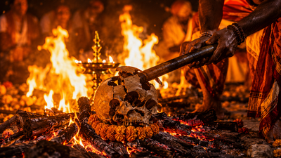Why Is the Skull Broken During Hindu Cremation?