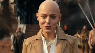 Emma Corrin Went Bald In Deadpool And Wolverine, But This Feather-Covered Bird Blazer Will Turn Even More Heads