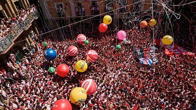 Pamplona's San Fermín festival begins with fireworks and celebrations