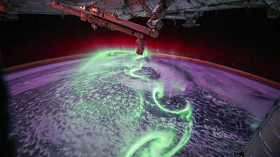 “Moments like these never get old up here”: astronaut captures mesmerizing image of the aurora from aboard ISS with Nikon flagship camera