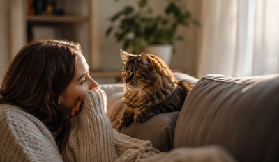 Why does your cat keep staring at you from a distance? Scientists reveal what your cat may be trying to tell you