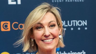 BBC presenter Kelly Cates wows World Cup watchers in chic off-shoulder yellow tailoring that's perfect for summer