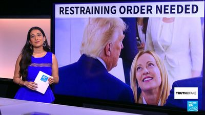 ‘Restraining order needed’: Trump shares doctored Meloni meme to reignite feud