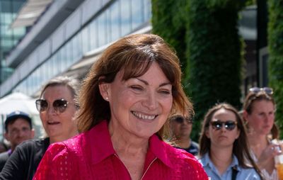 Step aside, blush – Lorraine Kelly's Phase Eight Wimbledon dress makes a case for embracing pomegranate pink