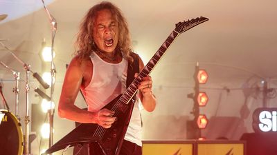 “Dreams come true”: Kirk Hammett adds Gojira guitarist's signature guitar to his touring arsenal for Metallica's London extravaganza