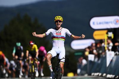 'If we can win like we won today, and the team feels super good, then we have to take the opportunity' – Tadej Pogačar springs to Tour de France stage 3 win and claims yellow jersey