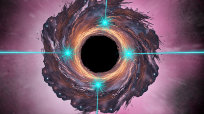 Black holes buried in mysterious 'little red dot' galaxies could blast cosmic ghosts at Earth