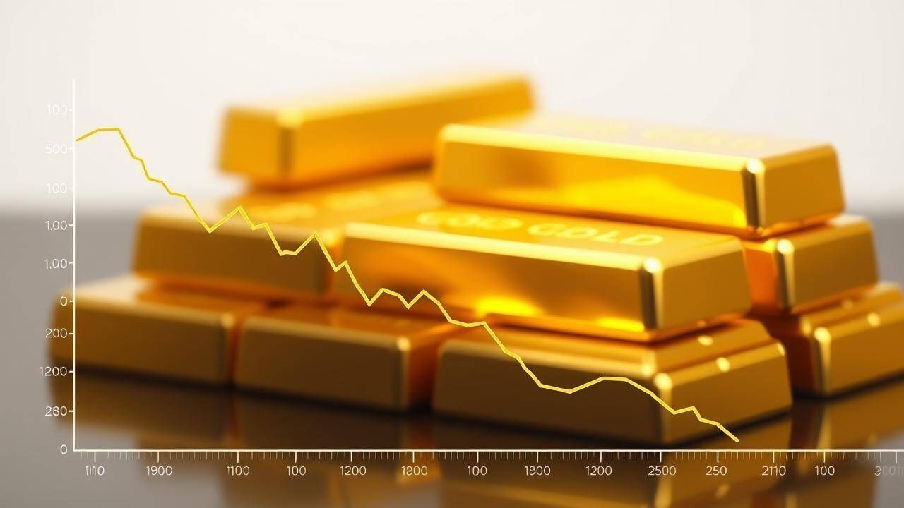 Gold down as markets await Fed meeting minutes for policy direction