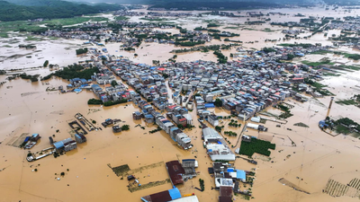 Monsoon batters China: 16 buried in landslide, 8 killed in central region