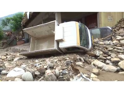 Jammu and Kashmir floods: Several houses, shops buried under debris after heavy rainfall triggers landslide in upper reaches of Doda