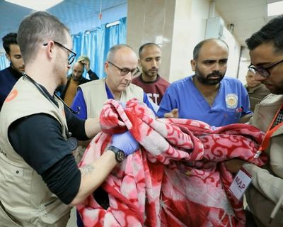 Life Support review – quietly devastating medics’ eye view of the war in Gaza