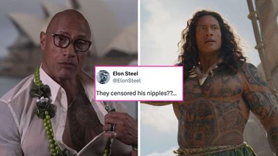 Dwayne ‘The Rock’ Johnson Urges Fans Looking For Maui’s Nipples In Moana To ‘Pause’ & ‘Zoom In’