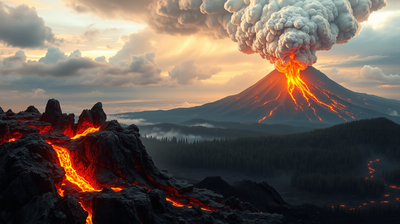 One of Earth's biggest supereruptions that could have buried New Zealand finally makes sense