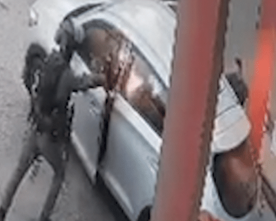 Israeli officer shown throwing stun grenade into car during West Bank raid