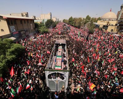 Tehran teemed with Khamenei mourners, but divisions – and demands for change – remain